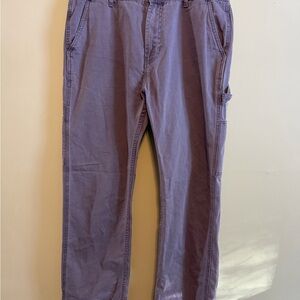 Pacific Sunwear Men's Lavender Cargo Pants